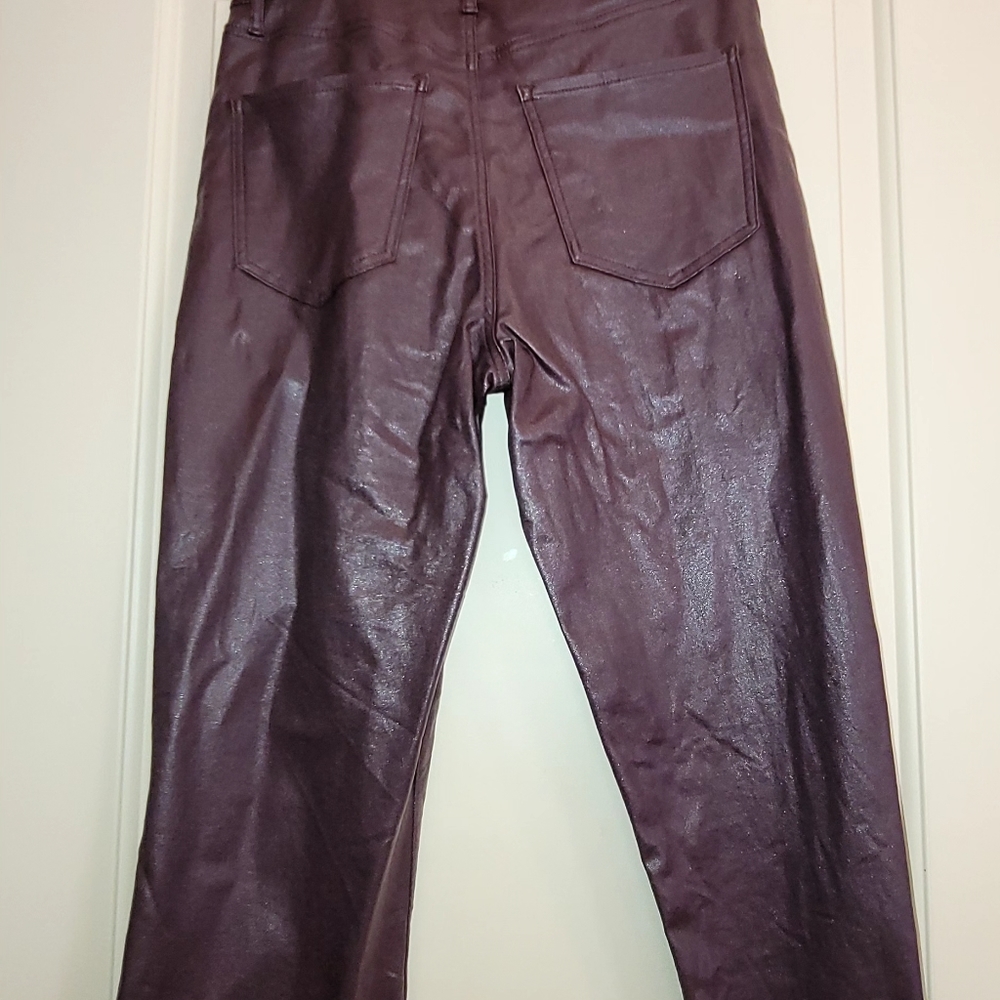 Faux leather jeans "Express"  Sz 8